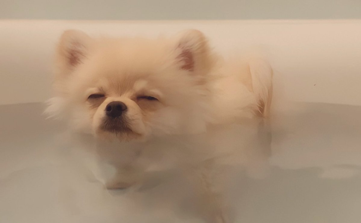 いい湯だな〜♨️ 