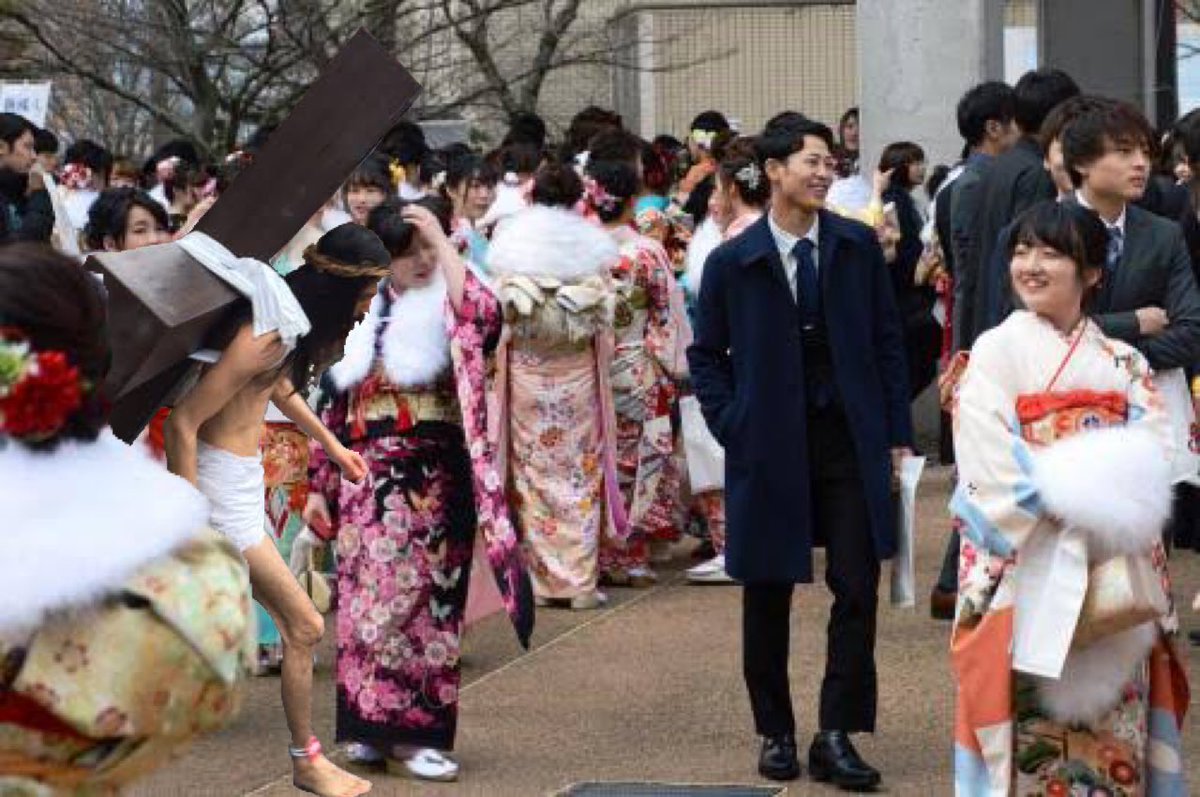 1人だけ聖人式なのすき 