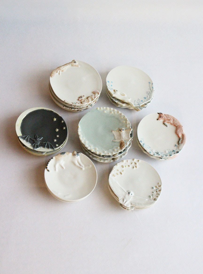 「うつわや みたす」さんの作る食器が童話の世界の様で素敵だ