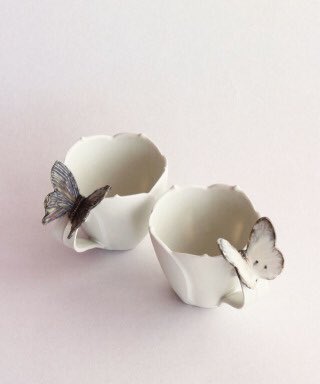 「うつわや みたす」さんの作る食器が童話の世界の様で素敵だ