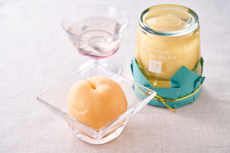 今朝の新聞に「水熟桃〜すいじゅくとう」の記事が載ってた