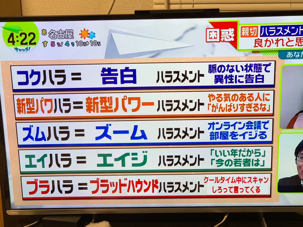 ブラッドハウンドハラスメント 