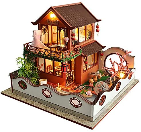 シルバニアファミリーから派生してドールハウス調べてたら、中華風があって可愛すぎて作ってみたくなった…はちゃめちゃ可愛くない