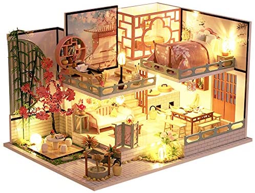 シルバニアファミリーから派生してドールハウス調べてたら、中華風があって可愛すぎて作ってみたくなった…はちゃめちゃ可愛くない