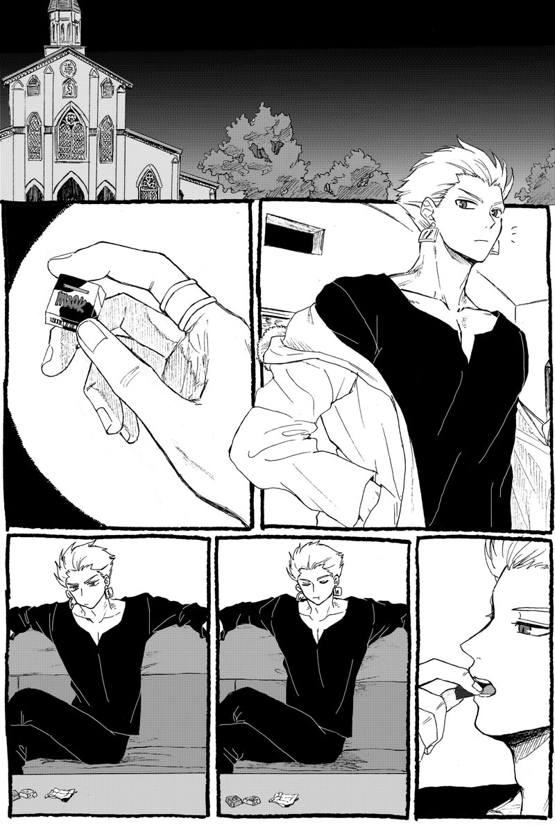 女児にチョコレートを貰うギ 