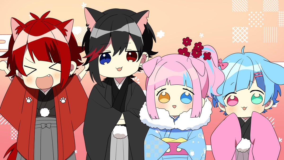 16時〜  新年初  りけんくん  あけおめ動画🐶❤ 