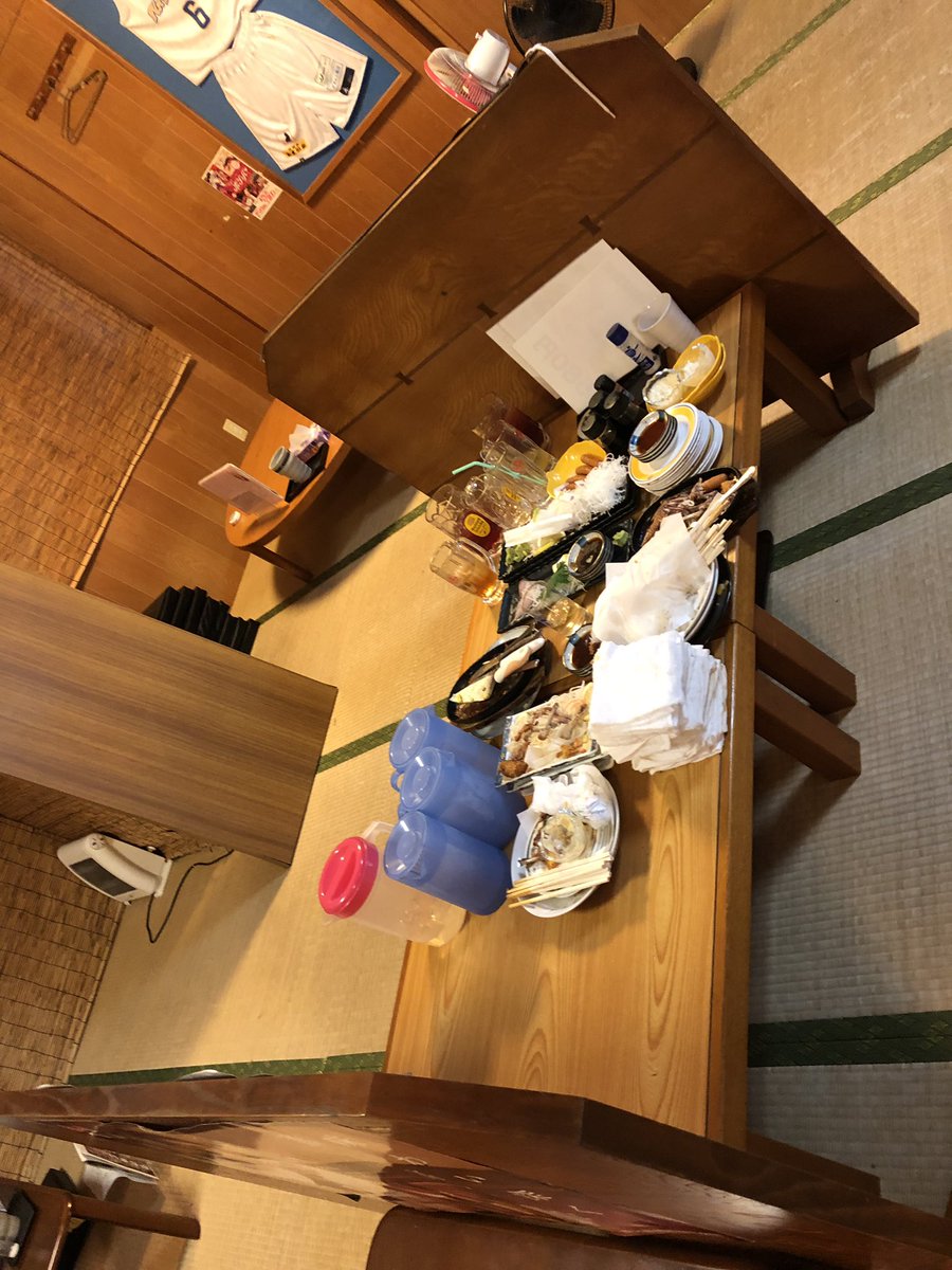 満席だっから片付け難儀と思ってたのに、マジ神