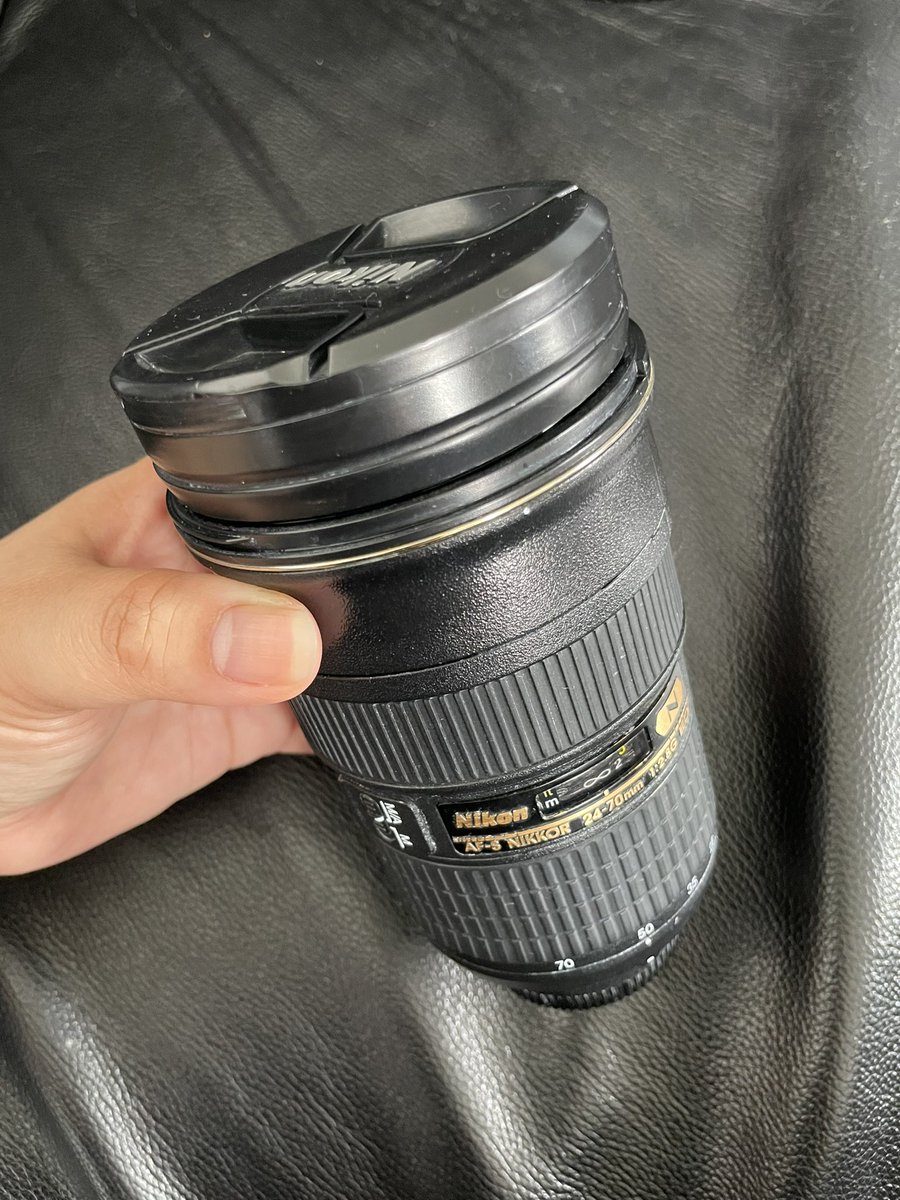 って全力で阻止してきたけど、Nikonレンズタンブラーなんだよ…驚かせてごめんな…