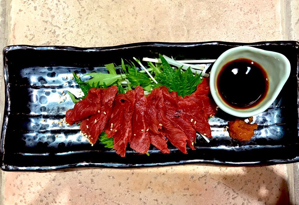 コロナ飲食自粛により 団体キャンセル 美味しい会津産生馬肉が大量に 余ってしまいました