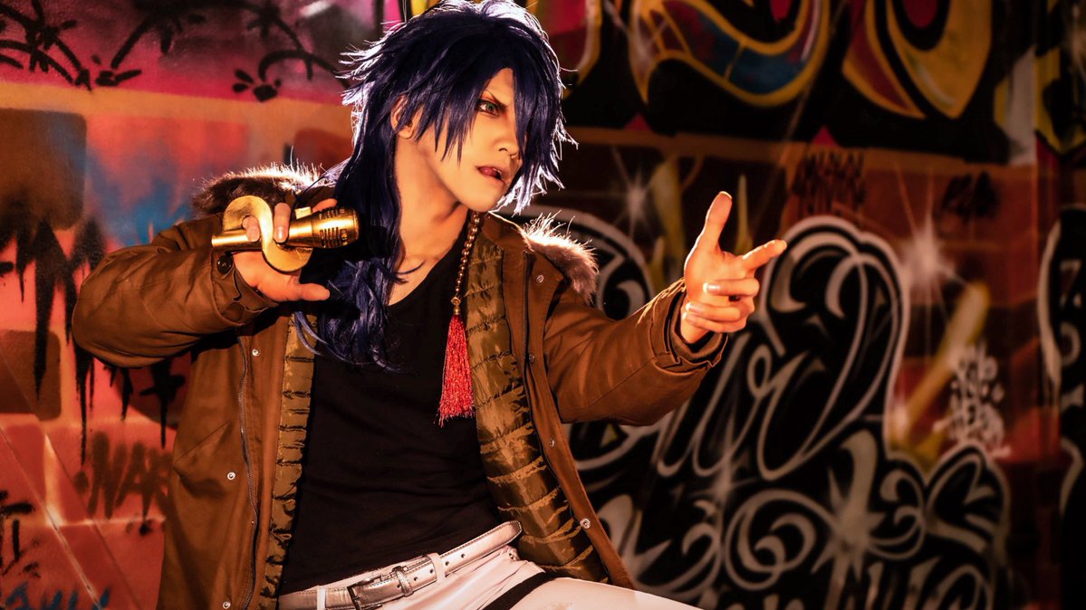 ガチで金ない男性レイヤーによる有栖川帝統のコスプレ😇🎲💸 