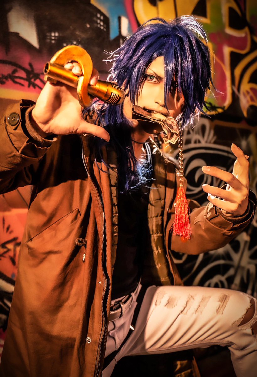 ガチで金ない男性レイヤーによる有栖川帝統のコスプレ😇🎲💸 