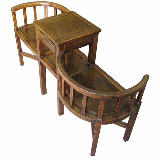 これを1つの椅子と捉えていいのか分からんが、このTete-a-tete(内緒話ができる椅子)が好きなので皆推し達や審神者を座らせてください