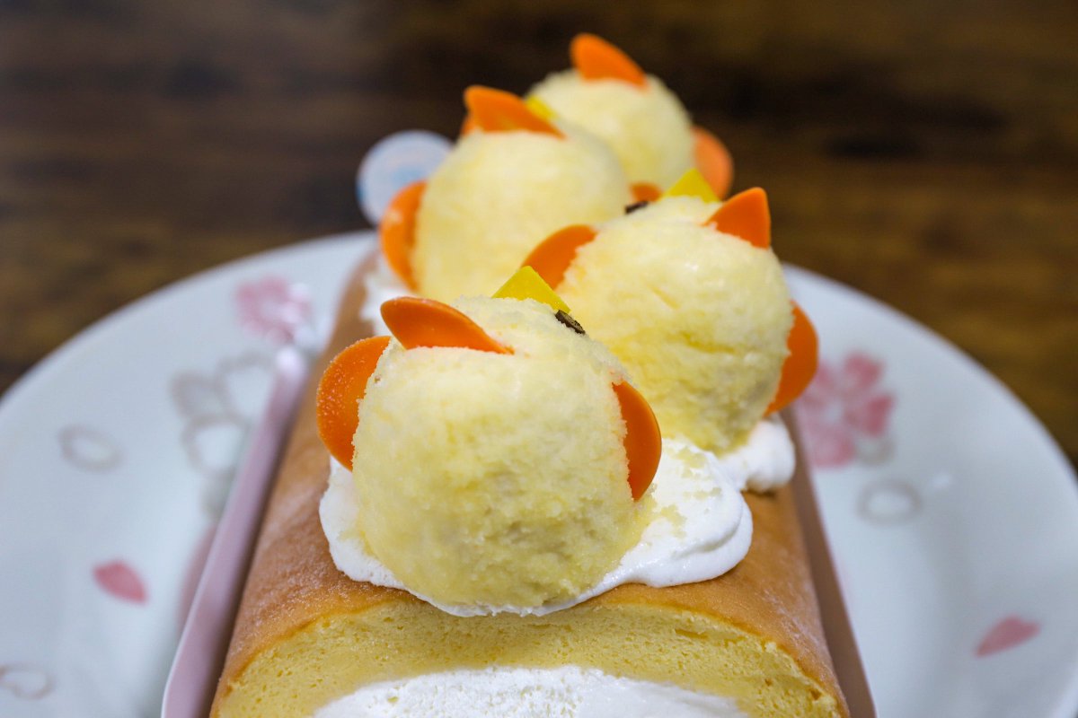 1日5個限定のエグザイルぴよりん(堂島ロール×ぴよりん(ロールバージョン))を買ってきた(*´ω｀*) これはやばい