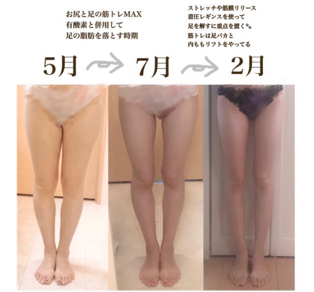 \ 骨格ウェーブの脚やせ /  下半身コンプレックス｢骨格ウェーブ｣な私がやったこと🧸  ウェーブは運動で脂肪を落とす事と同じくらい伸ばす解すこと＆浮腫ケアが大切だったなと思った✍🏻 とにかく内ももを鍛える