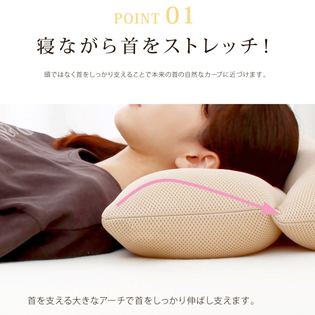 先日バズってたニトリの枕を買ったら全然合わなくて辛すぎたから慌てて買ったこの枕