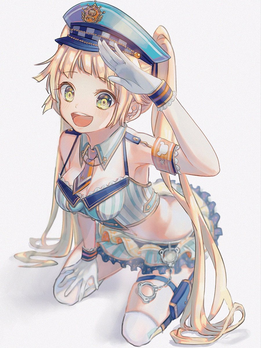 上着脱がせたらえちえちポリスじゃん #弦巻こころ 