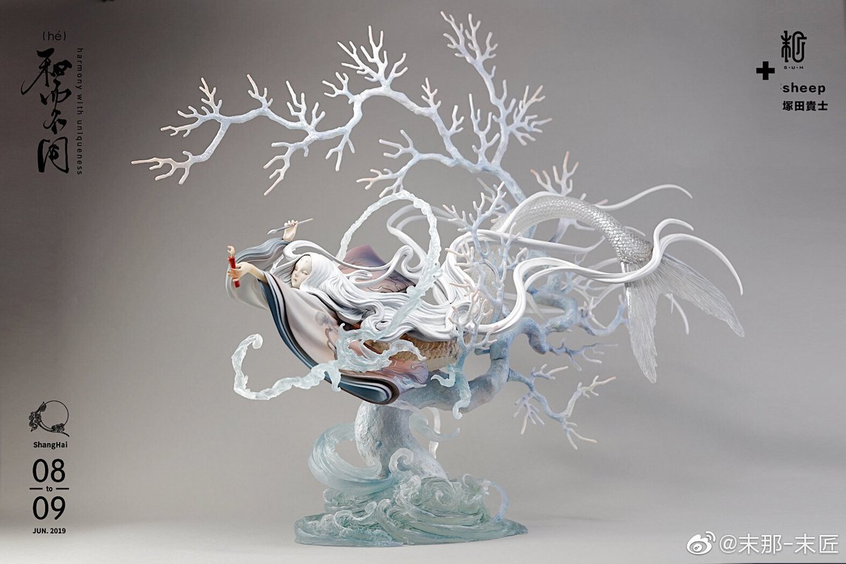 末那-「赤い蝋燭と人魚」原画：sheep 原型：塚田貴士@tsukachuma 塗裝：珍妮 