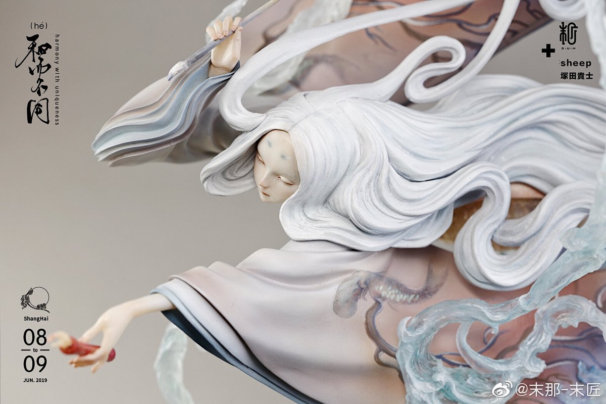 末那-「赤い蝋燭と人魚」原画：sheep 原型：塚田貴士@tsukachuma 塗裝：珍妮 