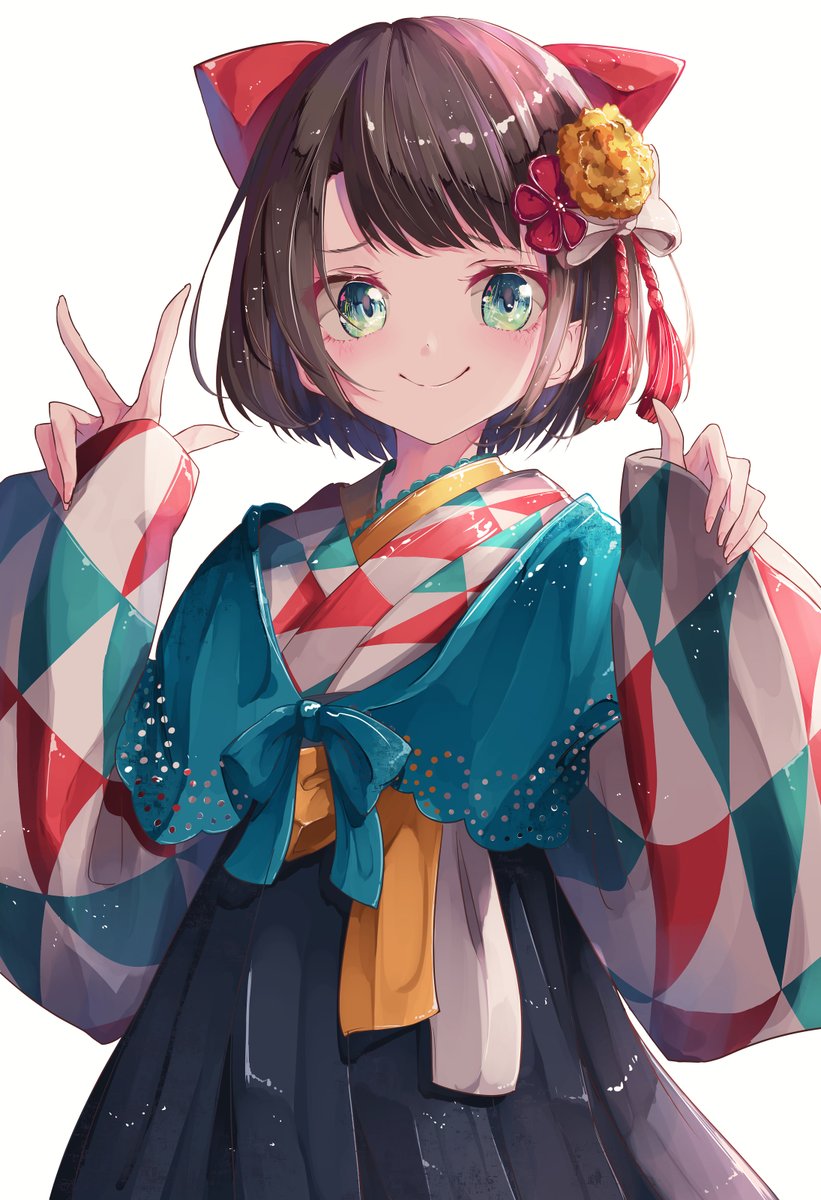 正月衣装着た時の照れた感じが最高にかわいかったっス🥳  #プロテインザスバル #大空スバル 