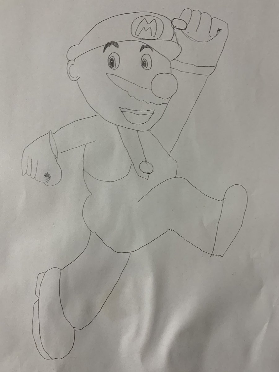 僕からのお年玉です。 マリオくんです。 