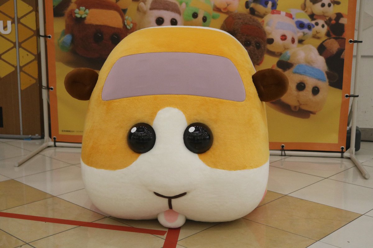 2021年4月29日イオンモール羽生『PUI PUI モルカー』ポテトがやってくる