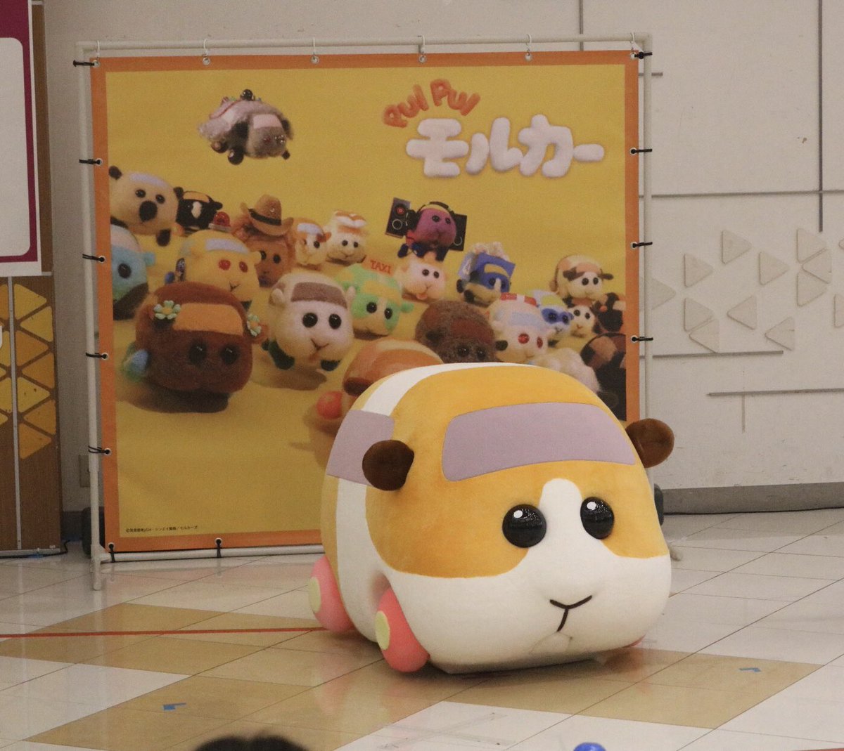 2021年4月29日イオンモール羽生『PUI PUI モルカー』ポテトがやってくる