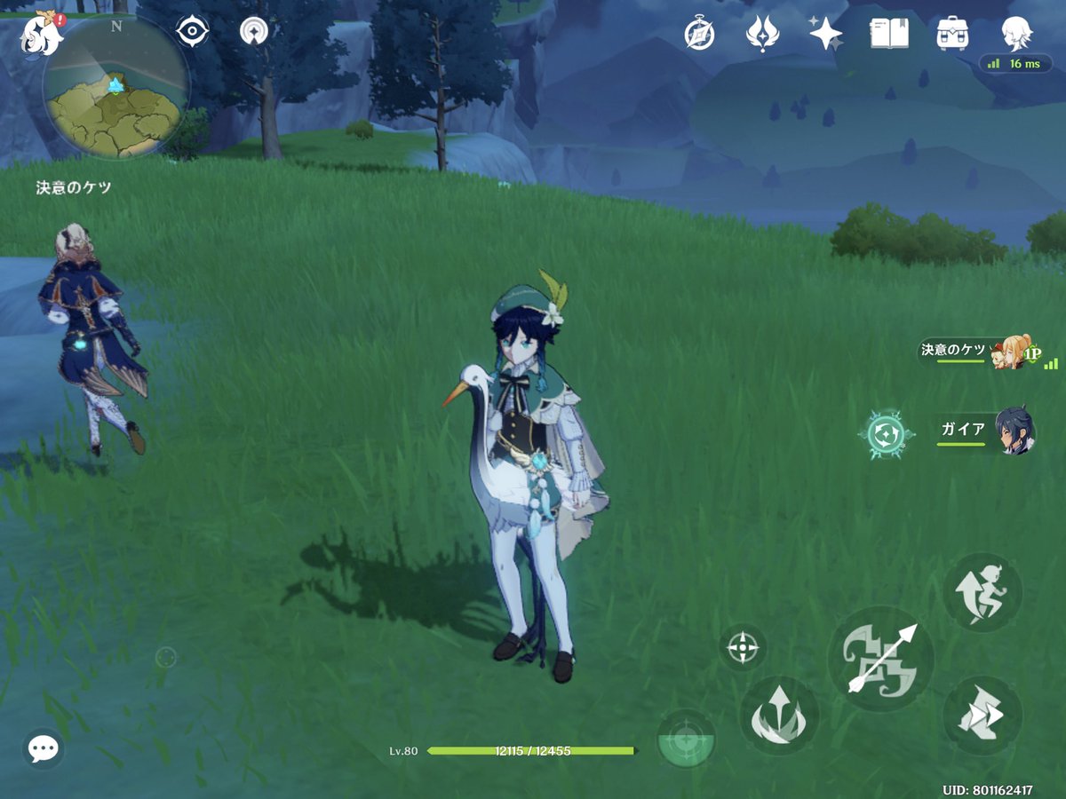 原神でいまだに1番気に入ってるスクショはこれです 