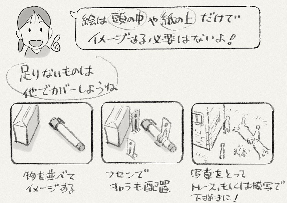   『空間を作る』 ＃下田スケッチ 