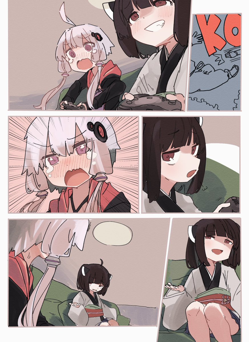 小学生(きりたん)にめちゃくちゃ泣かされるゆかりさん。 