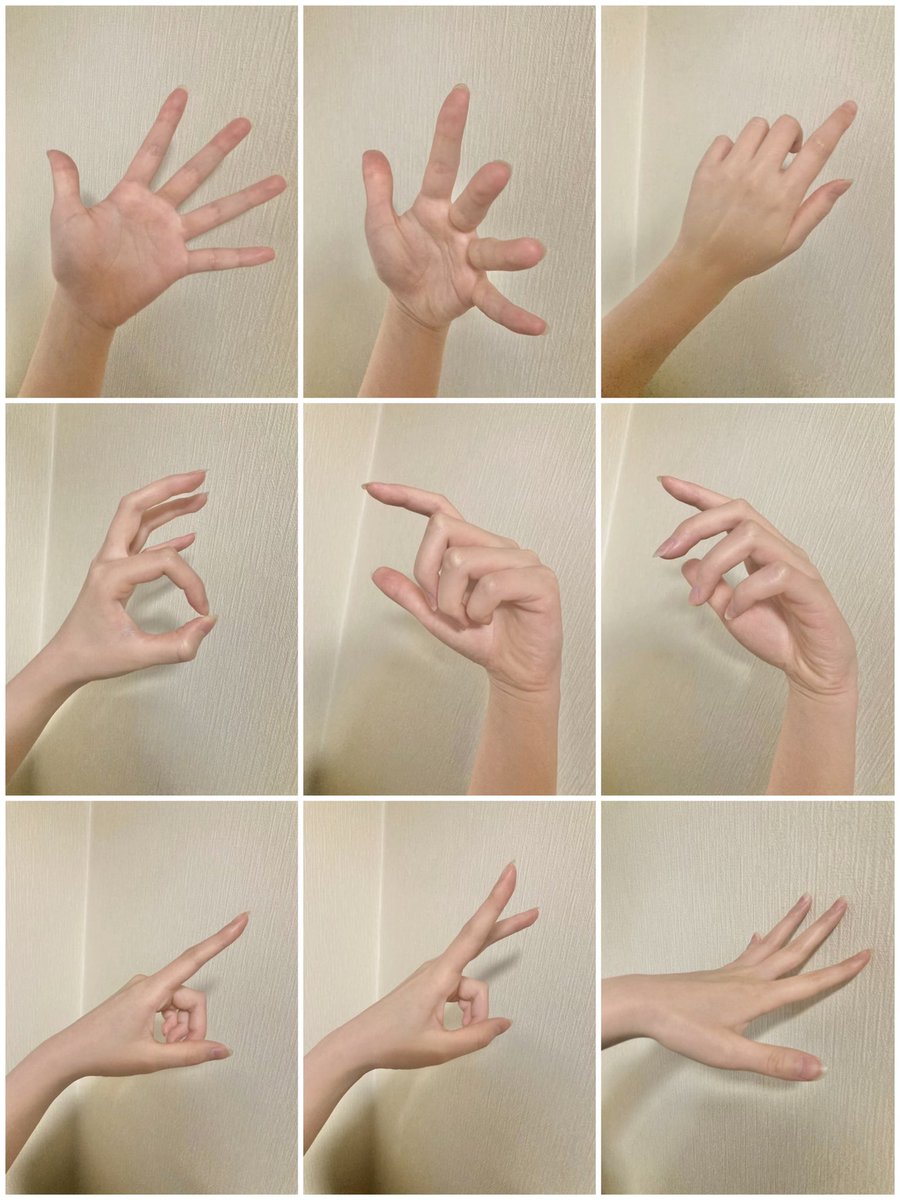 使える女性らしい手の資料 NG無し、好きに使ってください 