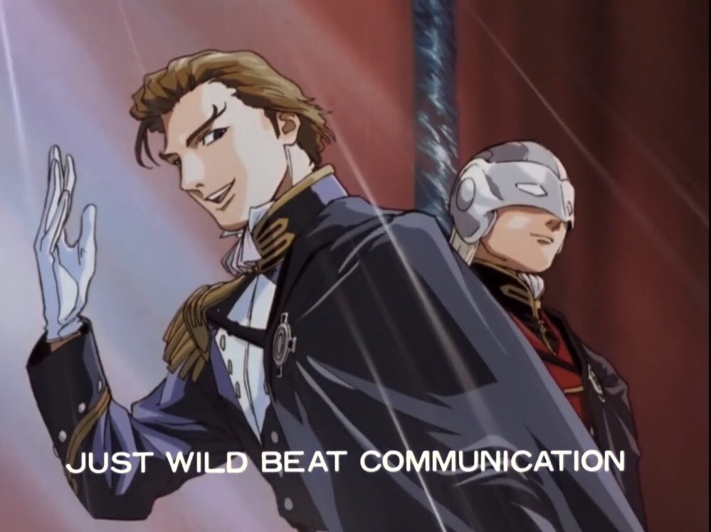 いや確かにガンダムSEEDだったり、 Ζガンダムだったり、 ガンダムWだったり、 ロボットアニメのOPでたまにある構図だけれどもｗ 