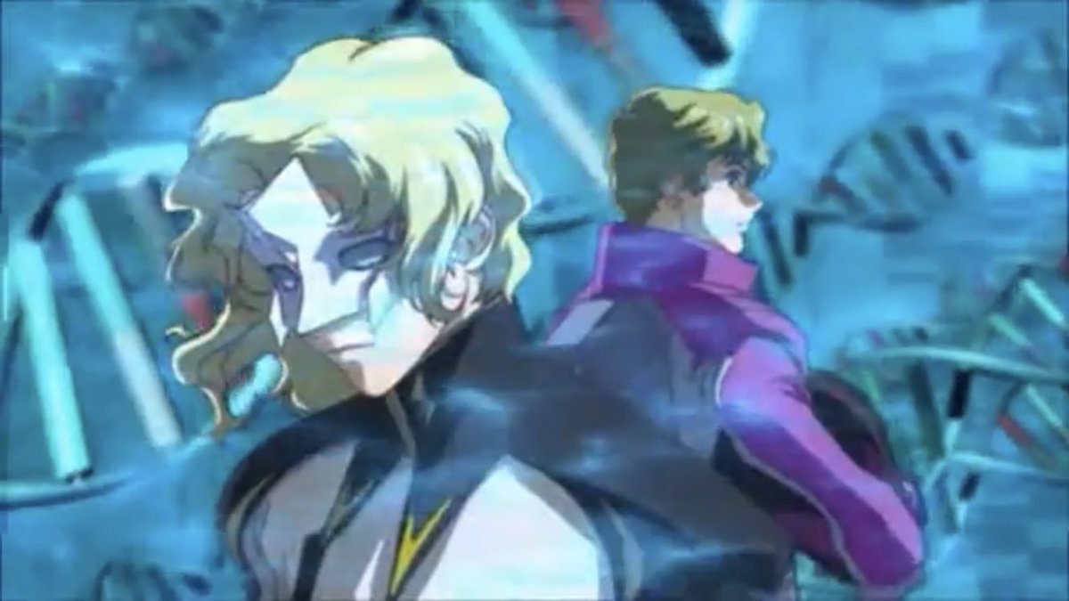 いや確かにガンダムSEEDだったり、 Ζガンダムだったり、 ガンダムWだったり、 ロボットアニメのOPでたまにある構図だけれどもｗ 