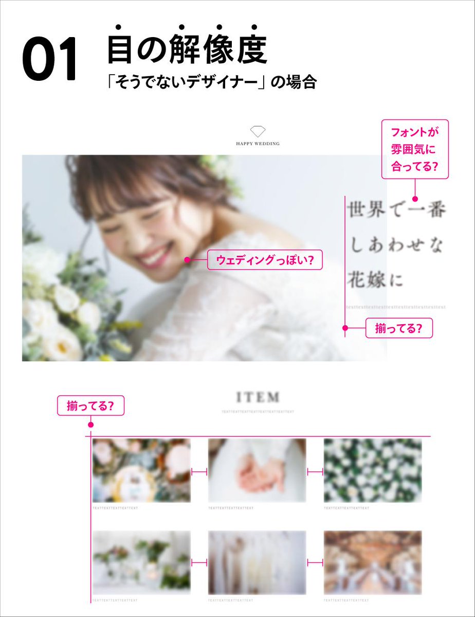 「いいデザイナー」と「そうでないデザイナー」の何が違うのかずっと考えていて、ひとつは「目の解像度」、もうひとつは「思考の奥行き」があるんじゃないかと思い至った