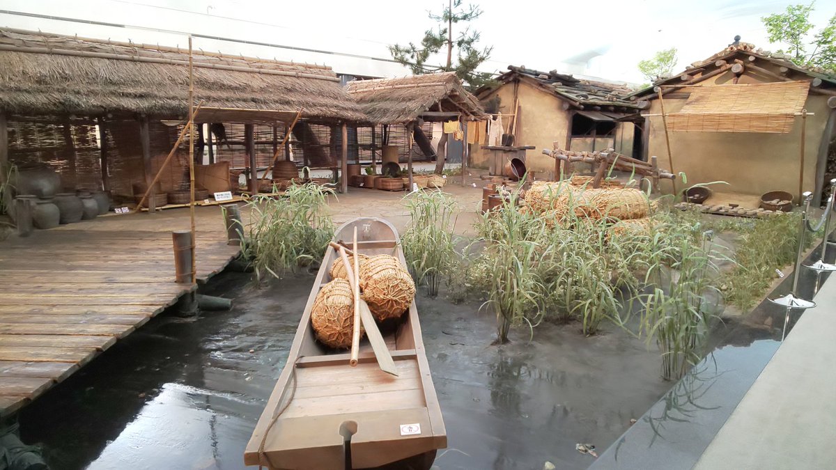 室町時代の生活を再現した展示を観てきた