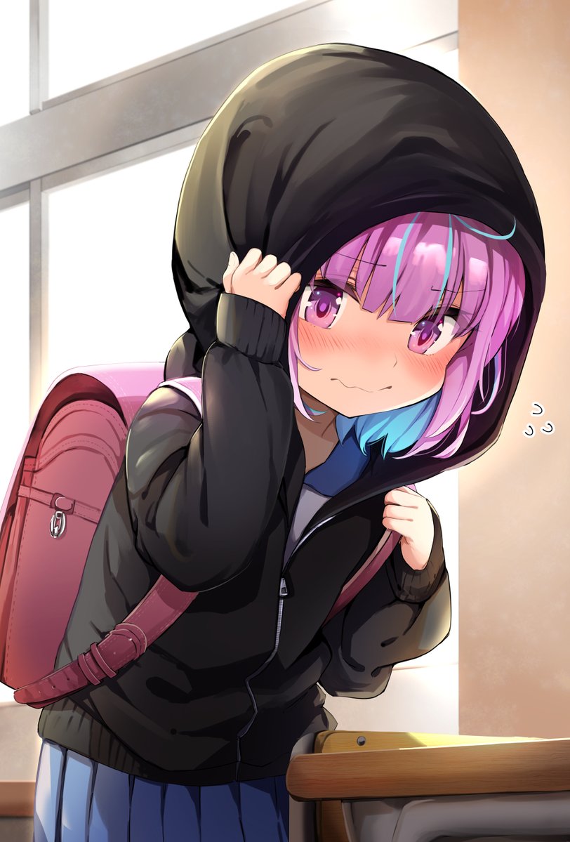 親にバッサリ髪を切られ学校に行きたくないと駄々をこねるも無理矢理行かされた湊あくあ７歳 #あくあーと 