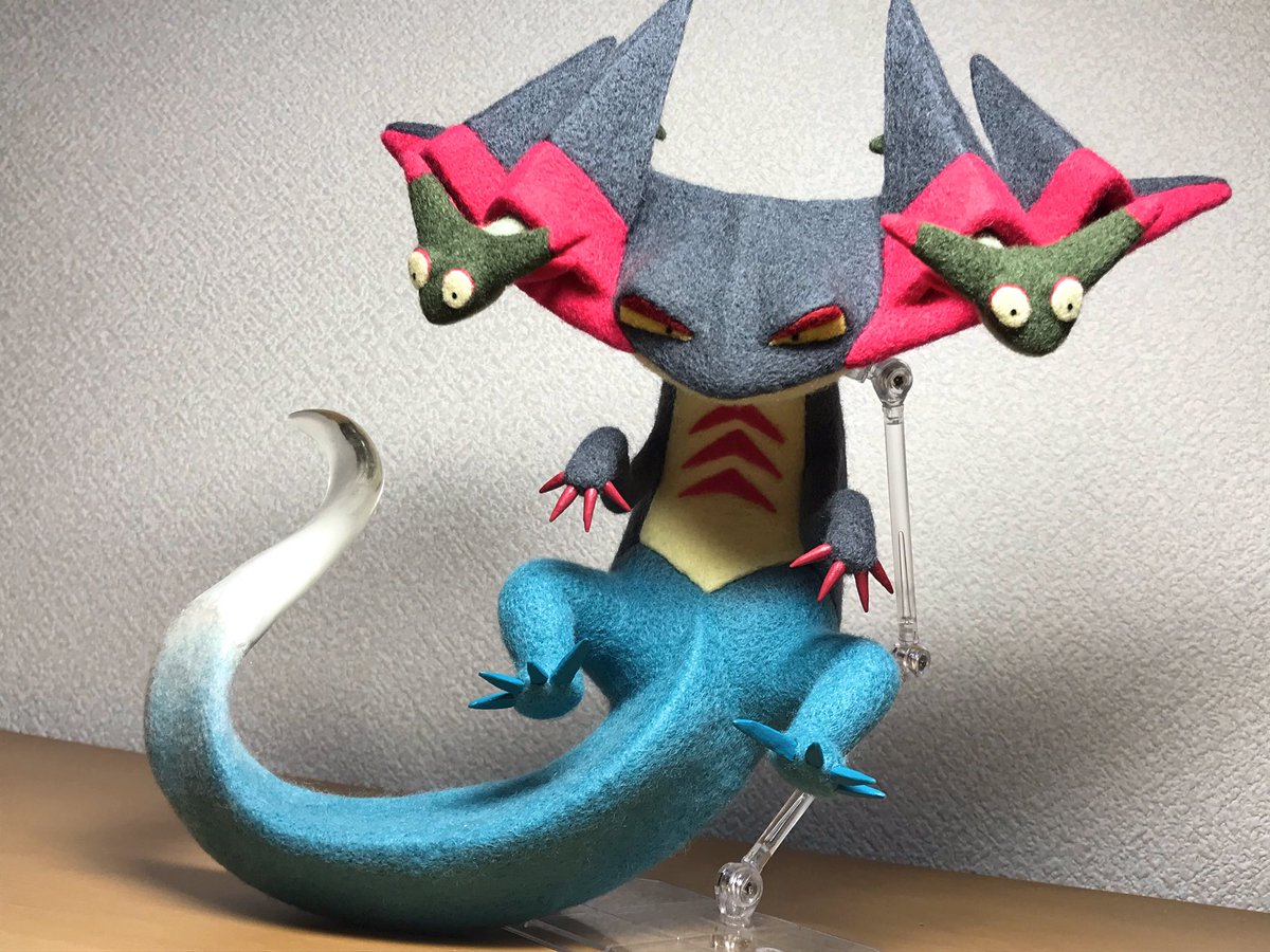   #羊毛フェルト #ポケモン #ドラパルト 