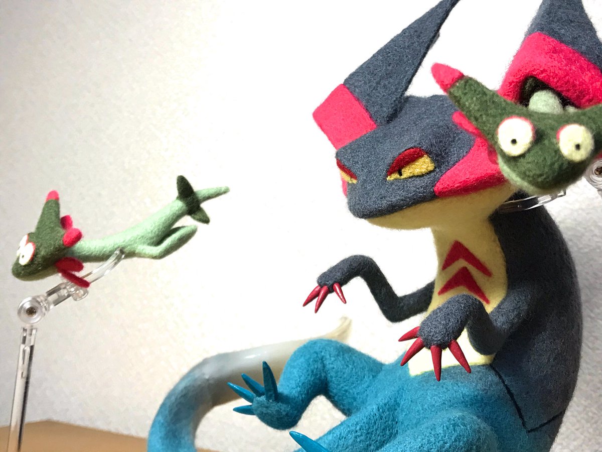   #羊毛フェルト #ポケモン #ドラパルト 
