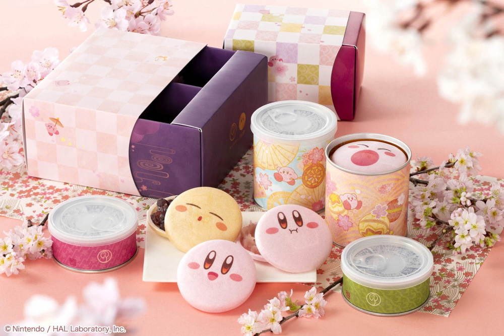 3月14日〜4月30日までの期間限定で、京都の老舗和菓子屋「鶴屋吉信」から、「星のカービィ」とコラボした和菓子「カービィのまんまる手づくり最中 “春”」が新発売されます✨