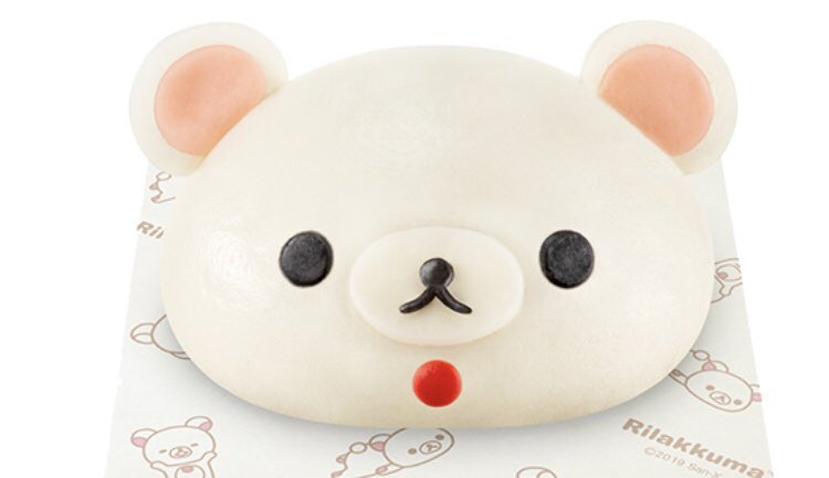 9月1日よりローソンから、いちごカスタードクリームを白色のふっくらとした生地で包みこんだ見た目もかわいい「コリラックまん」が発売されます✨