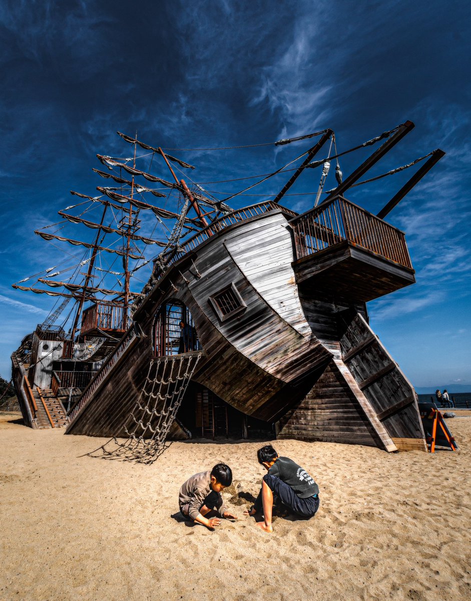 静岡の公園にある遊具のレベルが高すぎる。