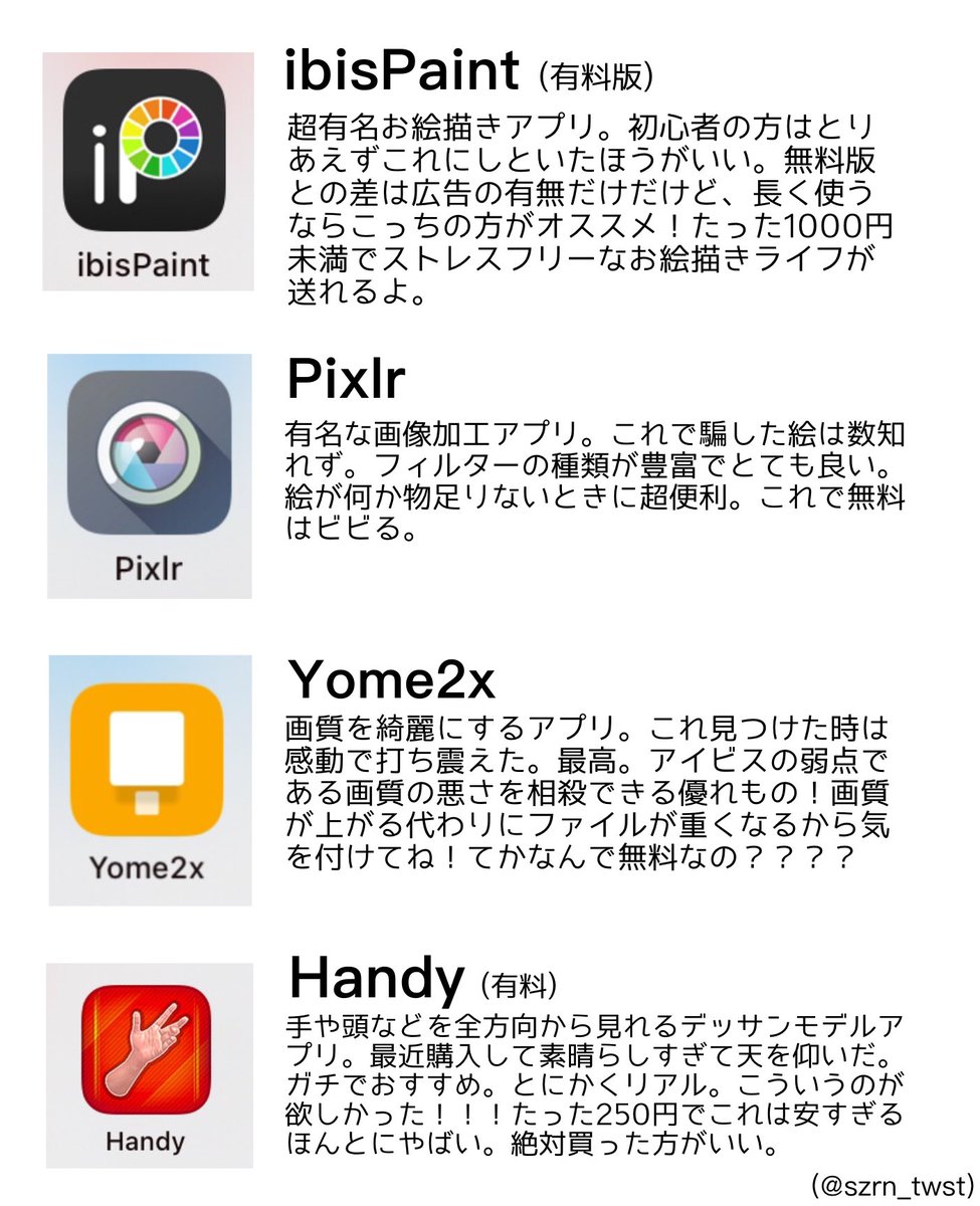 私がこの一年iPadでお絵描きしてて本当に入れてよかったアプリをまとめました