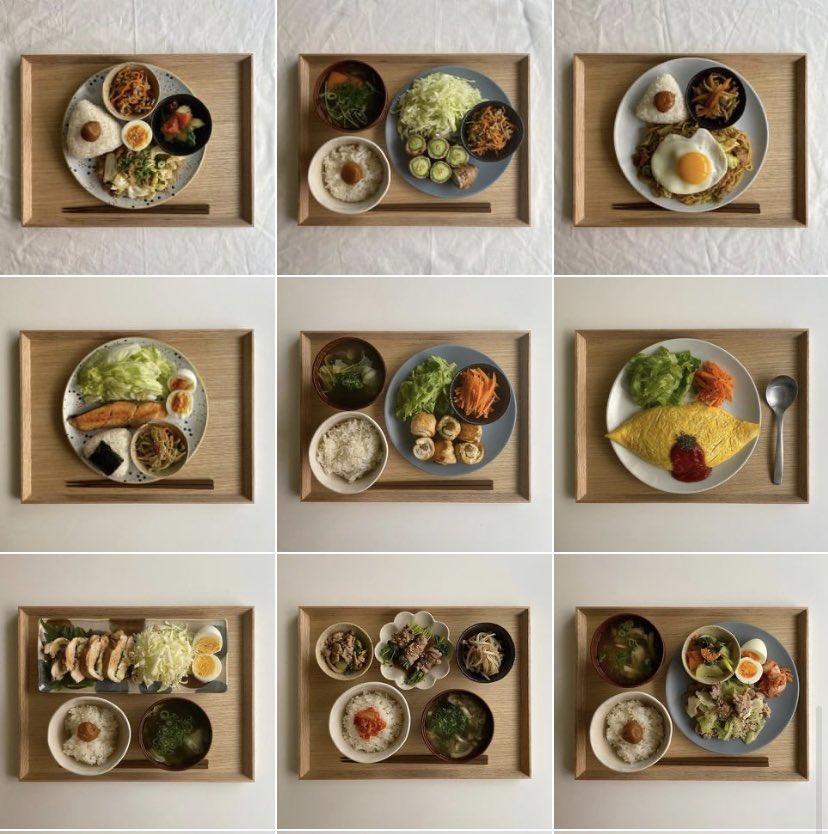 ６月は3食全て自炊したので 食費一万円以内におさまりました✌🏻 ´ˎ- 