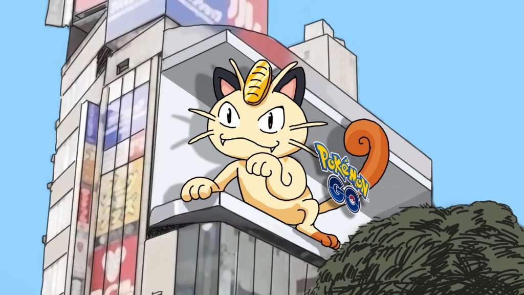 例の新宿看板は猫関係の 企業に提案していきたいな 