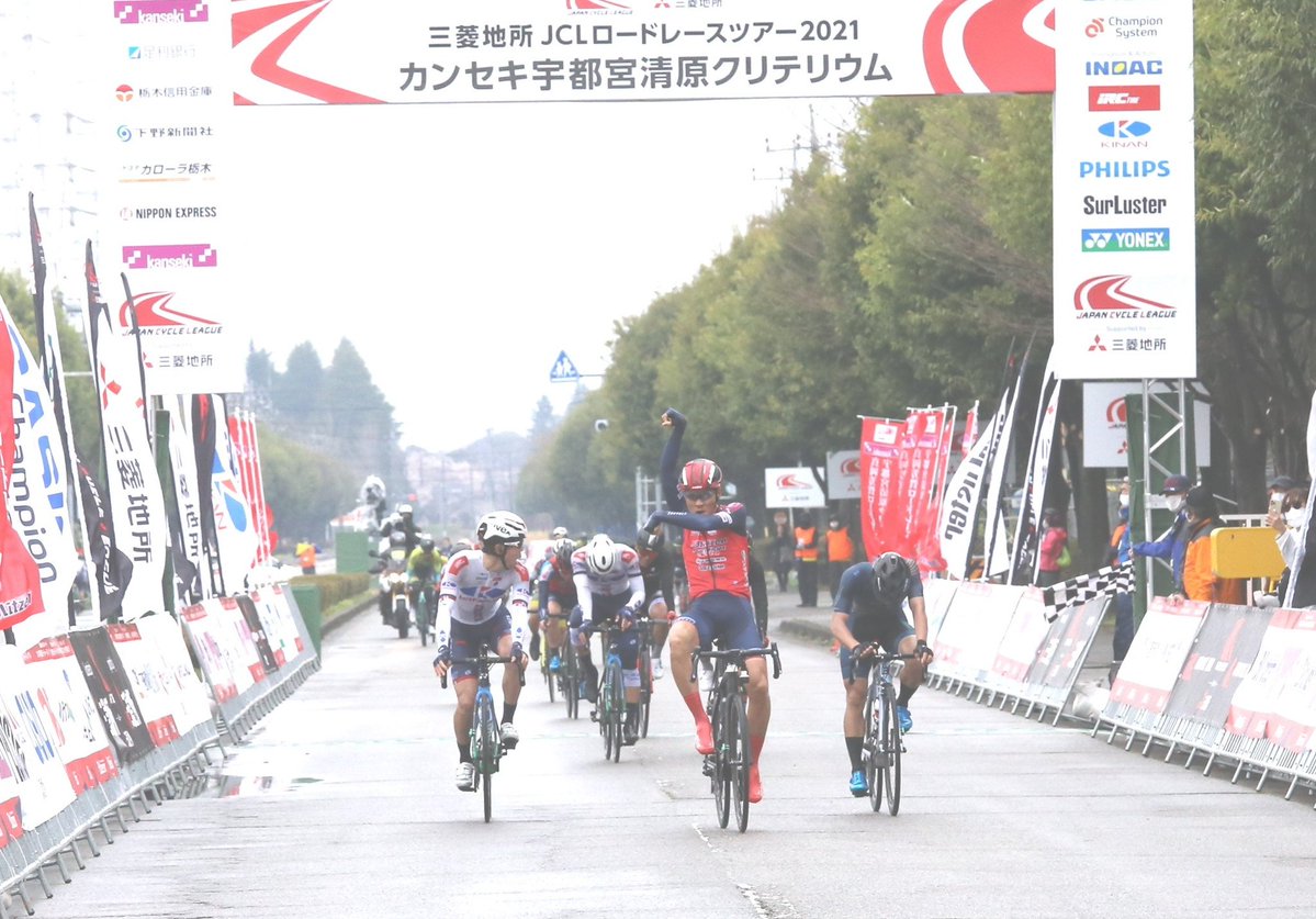 日本で一番自転車ロードレースが強いオタクがガチでレースで勝ってゴルシ一着ポーズを決めてしまったw #jspocycle #ウマ娘 