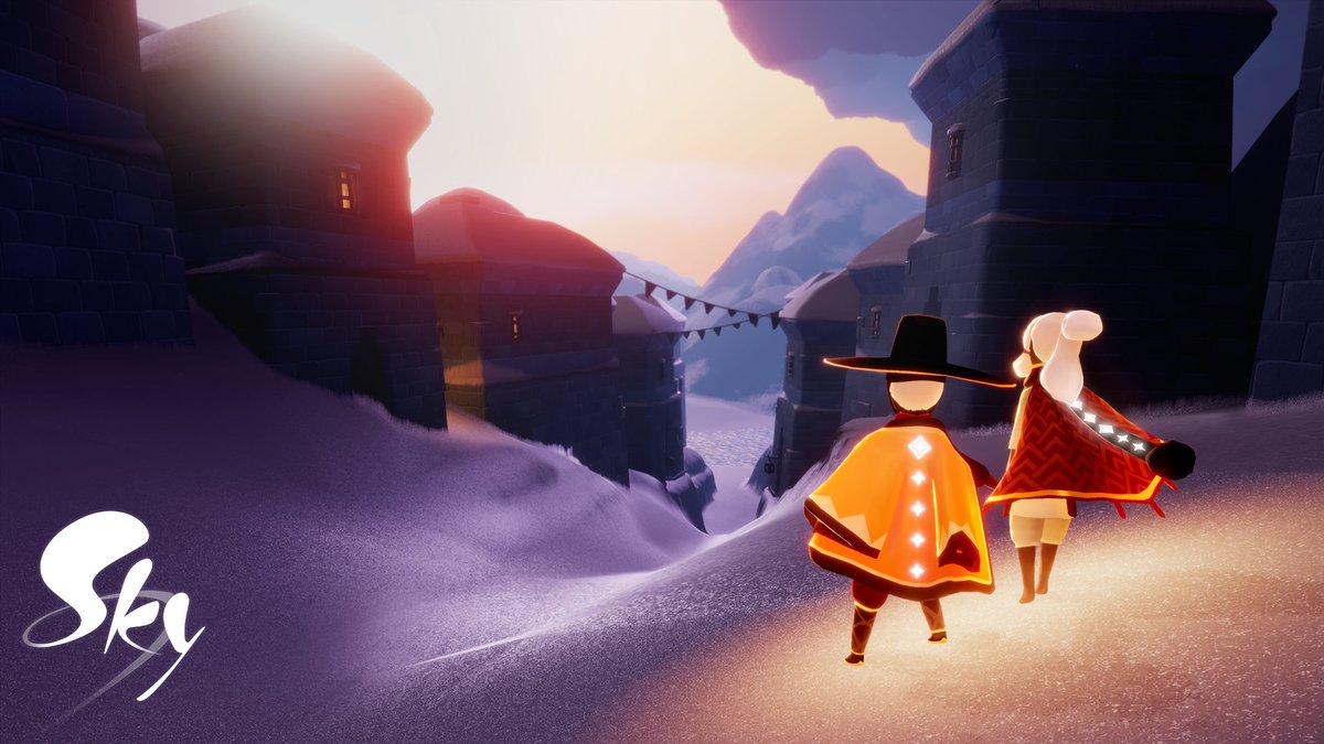  いよいよ「夢かなう季節」が次の更新時刻より #thatskygame に訪れます✨  ⛸新たなキャラクター＆物語 🙌新たな感情表現やアイテム 🌨️ 新エリア「夢見の町」＆「隠者の峠」  詳細はブログでチェック🔎  