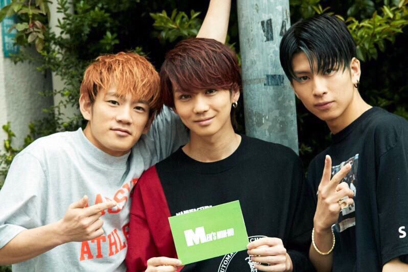 本日発売の 『MEN'S NON-NO』7月号に 吉野北人、浦川翔平、長谷川慎の3人が 特集「バズる人のバズるＴシャツ」 に掲載して頂いております‼️✨  皆さん是非チェックお願いします😊  @MENSNONNOJP  @therampagefext  #THERAMPAGE #吉野北人 #浦川翔平  #長谷川慎 