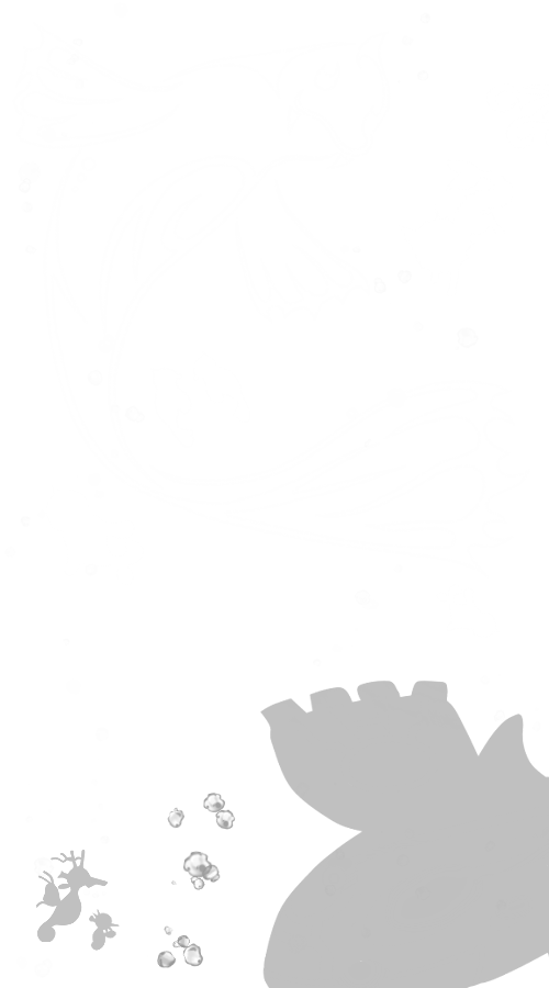 🌊  *ダークモード解除して水槽に触れてみてね. *Disable dark mode and Tap the image. 