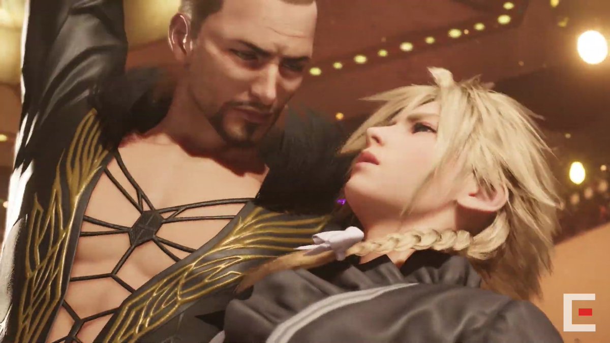 FF7Rのクラウド女装イベ、ここまでやれと言った覚えは無いんですが