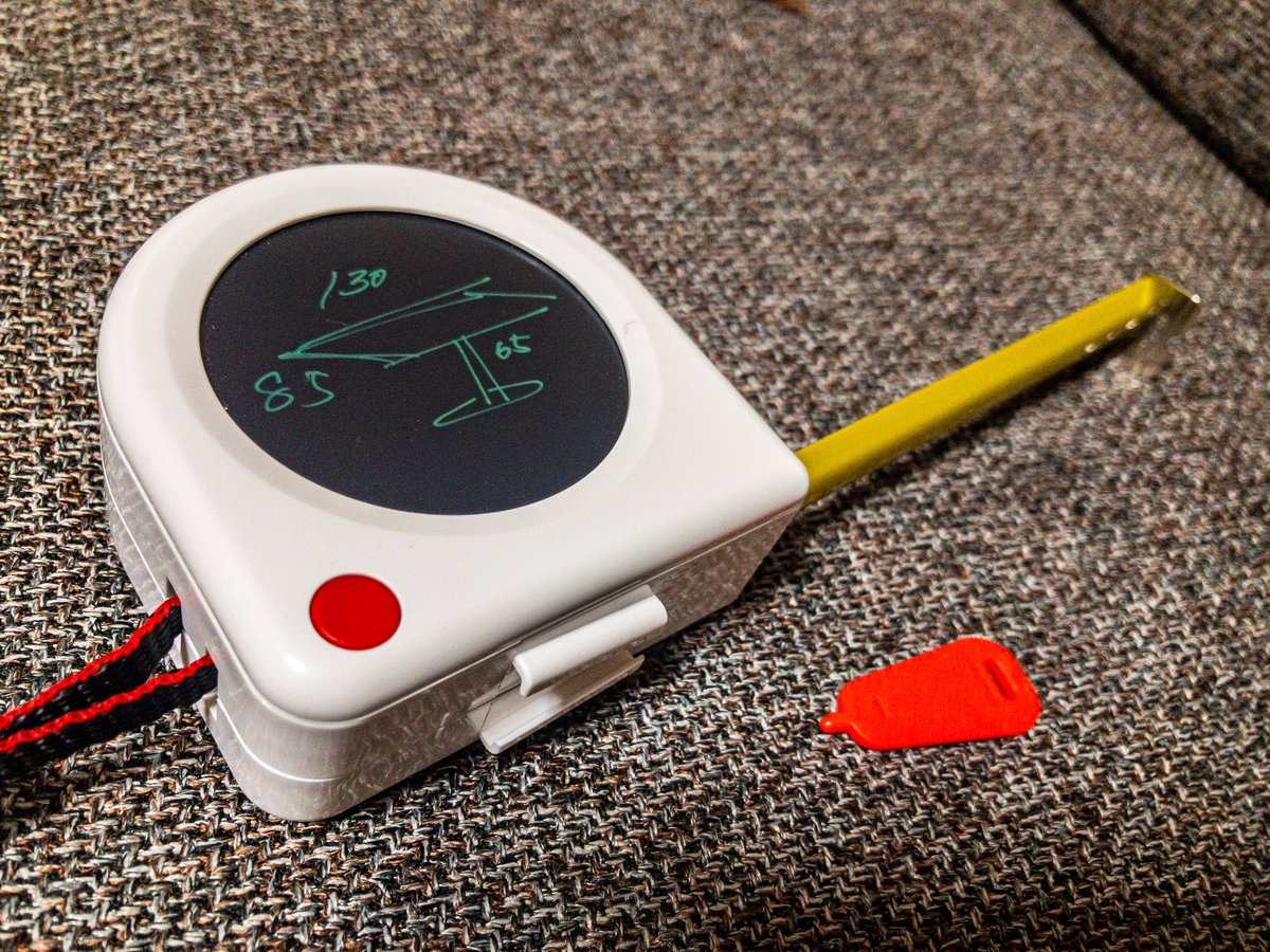 高確率で2つ前の数値を忘れるので電子メモ付きメジャーが超便利