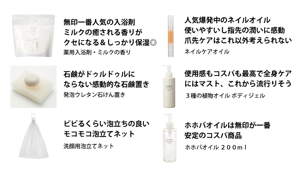 明日3/24(水)から約1年ぶりの #無印良品週間 なので、渾身のマストバイまとめました🤤ネットストアでも10%オフになるよ